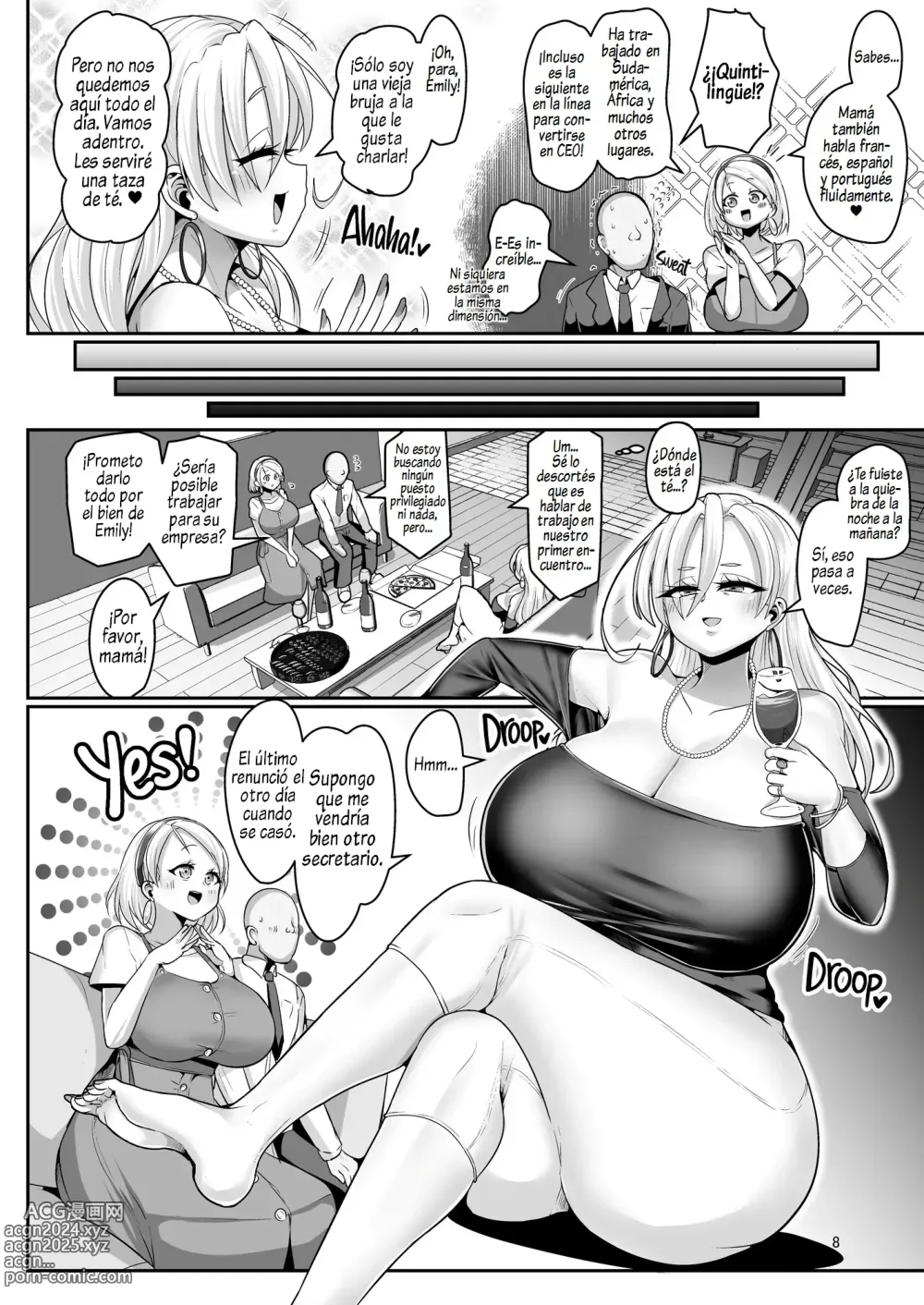 Page 32 of doujinshi Una estudiante de intercambio rubia ninfómana con tetas gigantes se mudó a la casa de al lado!! 1-2 (uncensored)