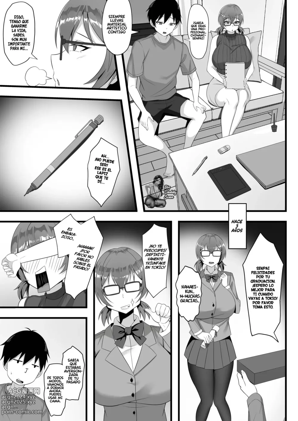 Page 8 of doujinshi Mi vida sexual en Tokio 3 - Pasando Algunos Días Con Chinami-Senpai