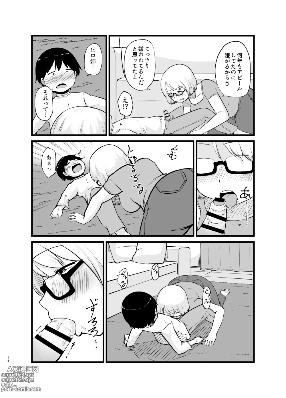 Page 15 of doujinshi Toshi ni 1-kai au Shinseki no Nee-chan to...