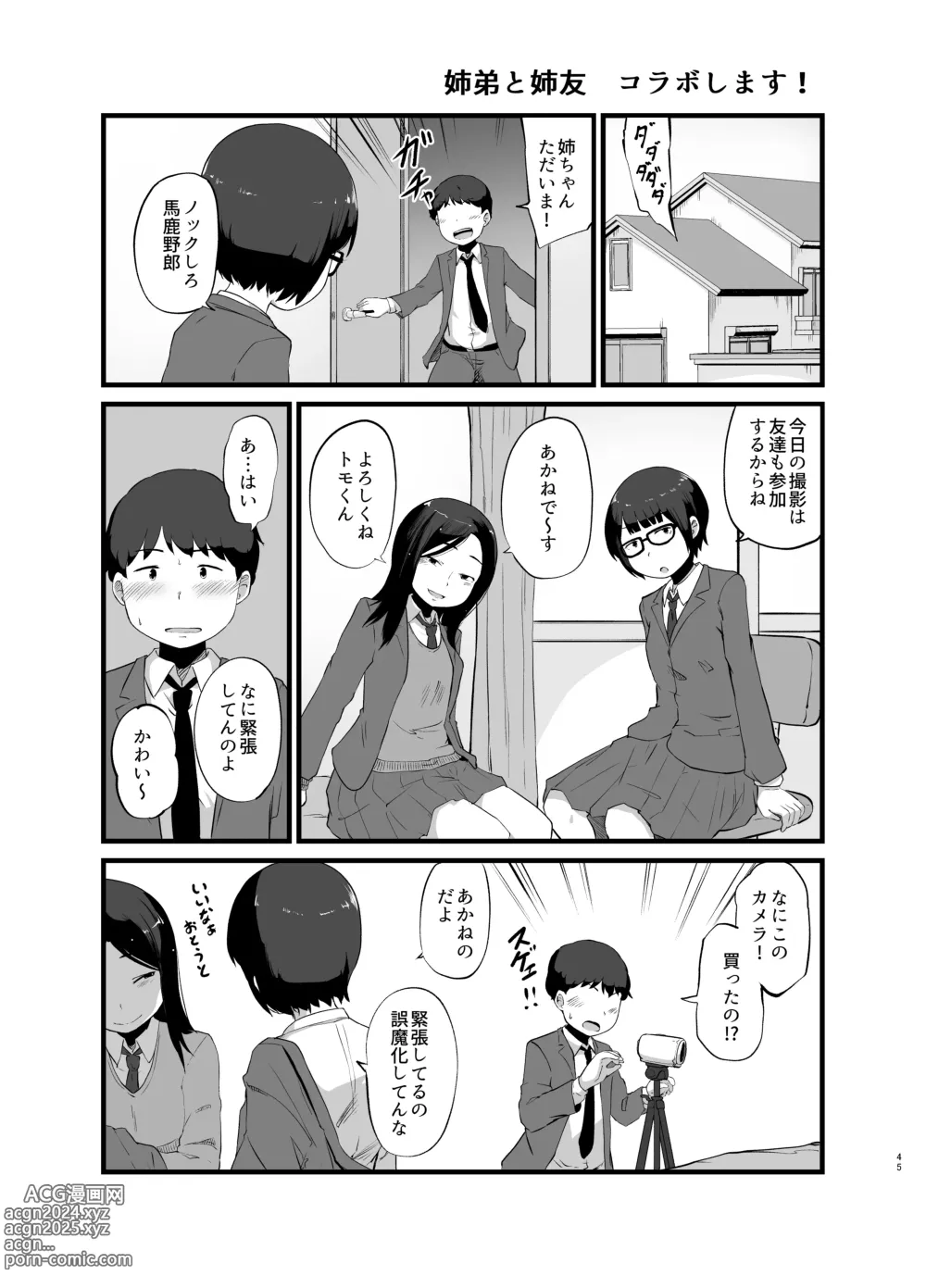 Page 46 of doujinshi Toshi ni 1-kai au Shinseki no Nee-chan to...