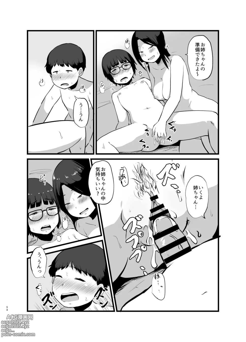 Page 55 of doujinshi Toshi ni 1-kai au Shinseki no Nee-chan to...