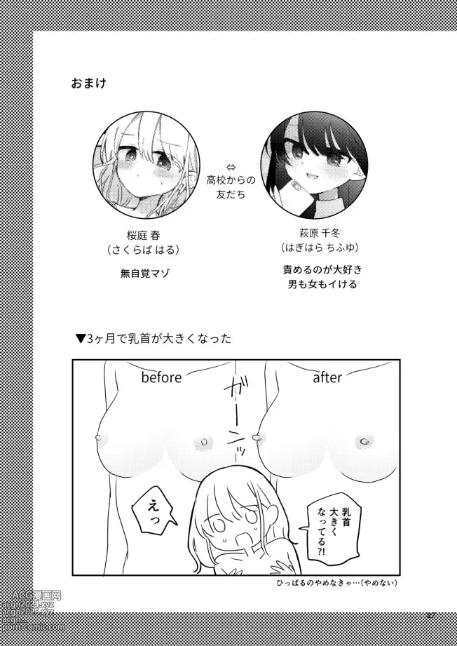 Page 26 of doujinshi Tomodachi no Ona Shiji Onsei de Chikubi Iki Shinai kara!