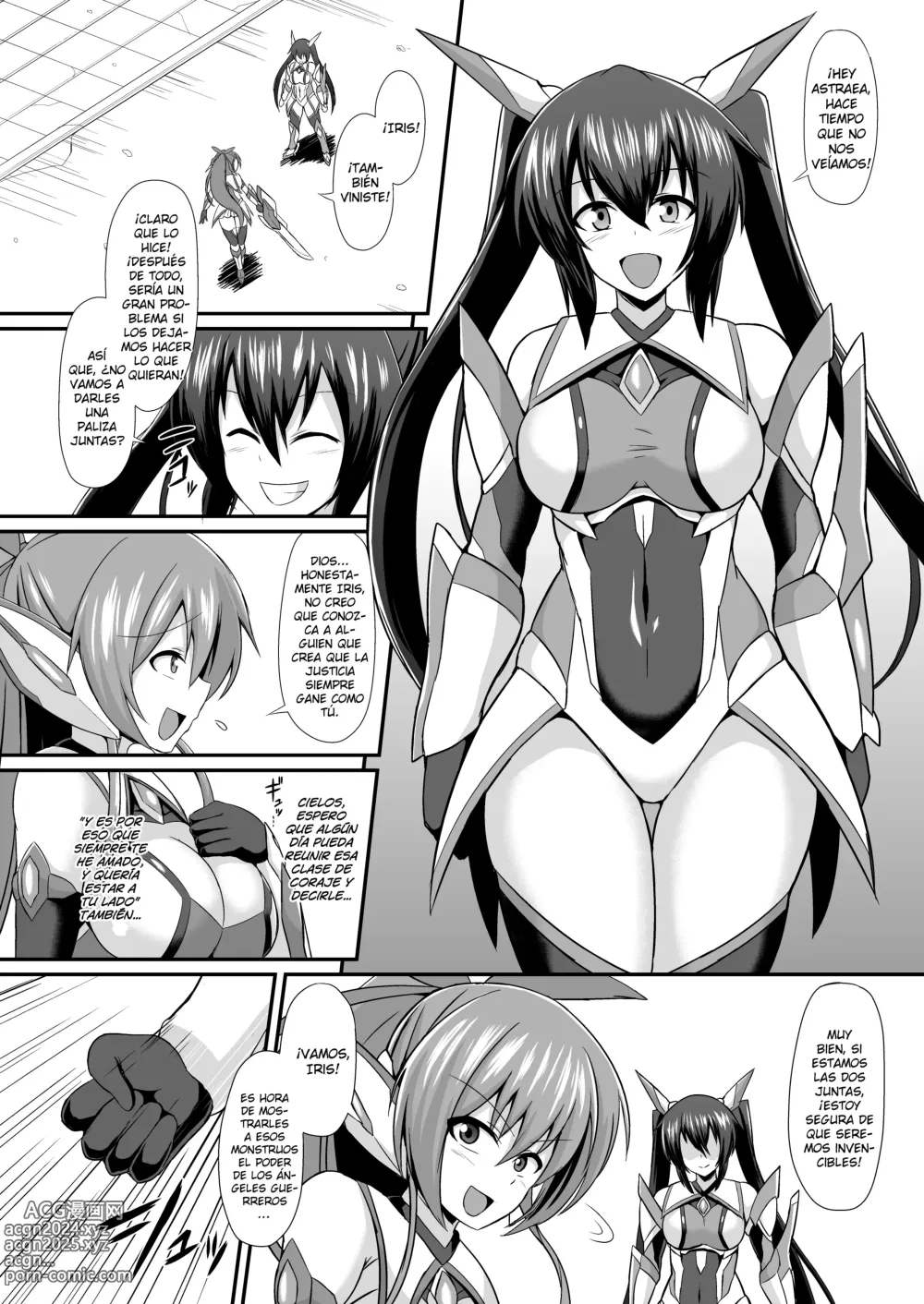 Page 32 of doujinshi Ángel guerrero Iris -Libro completo-