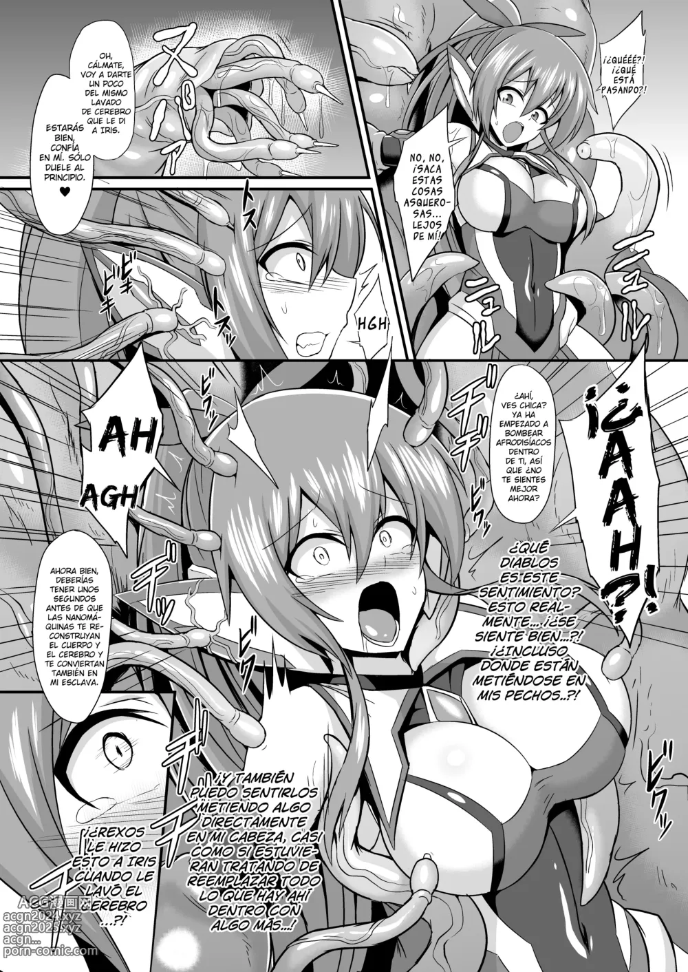 Page 36 of doujinshi Ángel guerrero Iris -Libro completo-