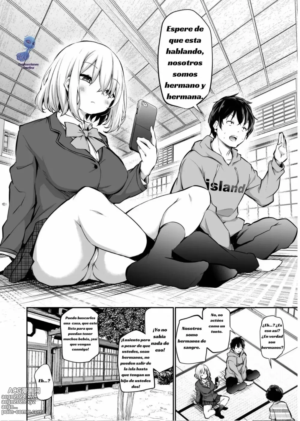 Page 4 of doujinshi No podemos salir de la isla a menos que deje embarazada a mi hermana