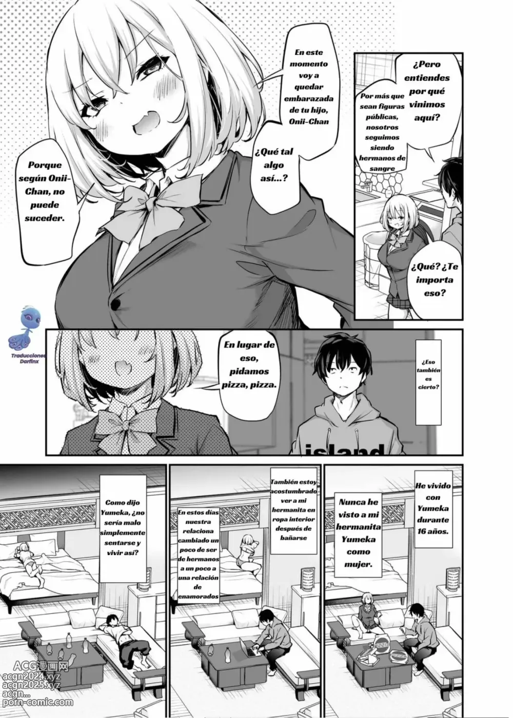 Page 7 of doujinshi No podemos salir de la isla a menos que deje embarazada a mi hermana