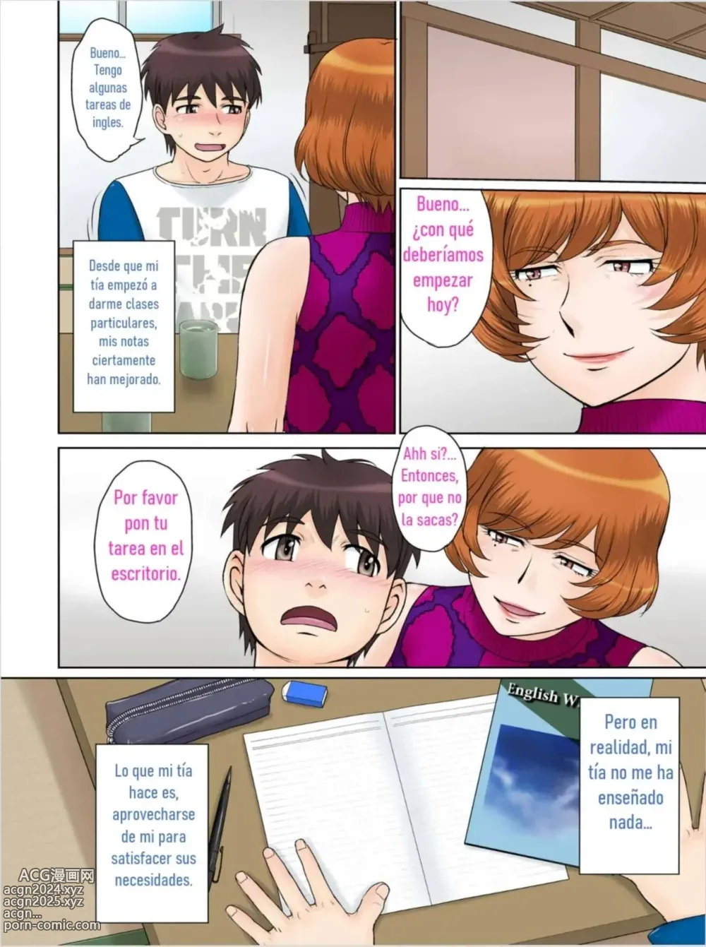 Page 3 of doujinshi Mi tia no es una tutora comun