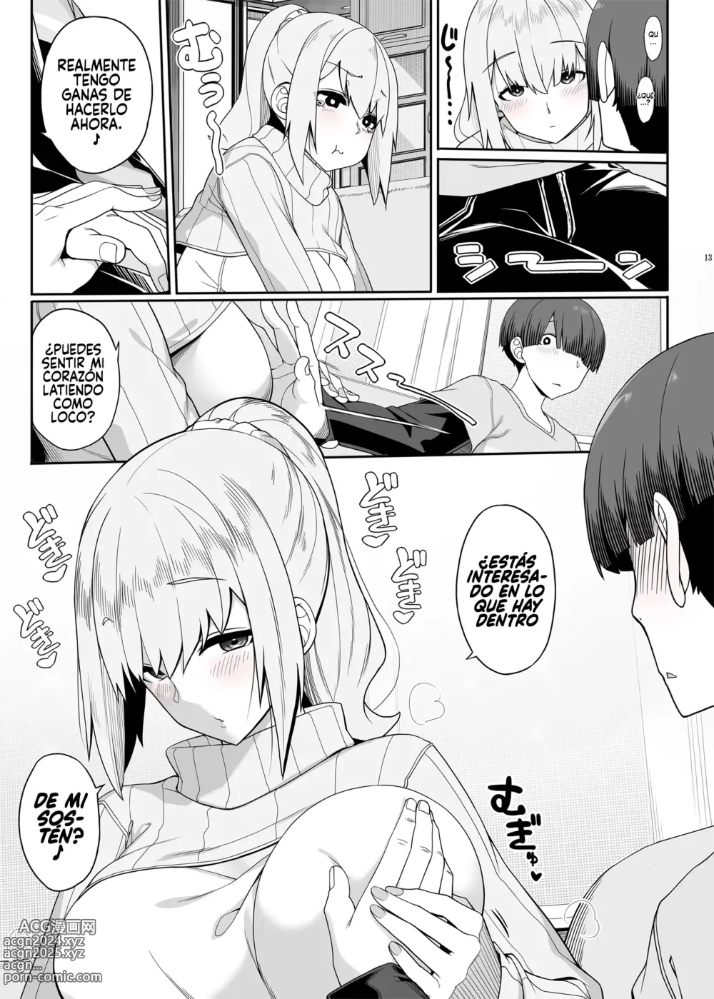 Page 12 of doujinshi Wake Ari Josei wa Yoru no Ecchi de Shirokuro Tsuketai