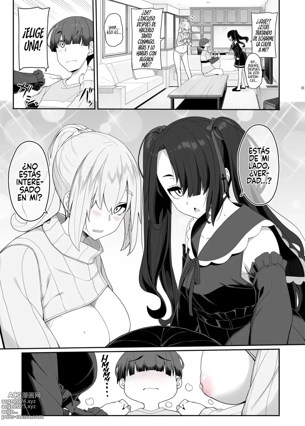 Page 20 of doujinshi Wake Ari Josei wa Yoru no Ecchi de Shirokuro Tsuketai