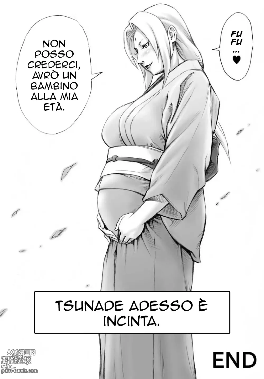 Page 23 of doujinshi I want to impregnate Tsunade-sama!