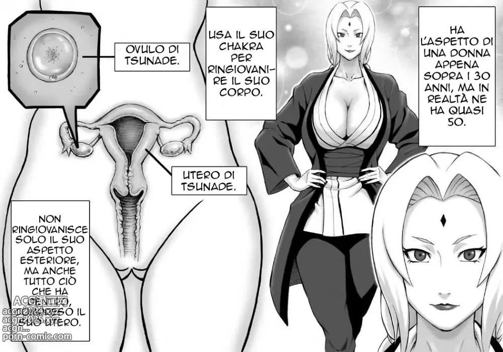 Page 4 of doujinshi I want to impregnate Tsunade-sama!