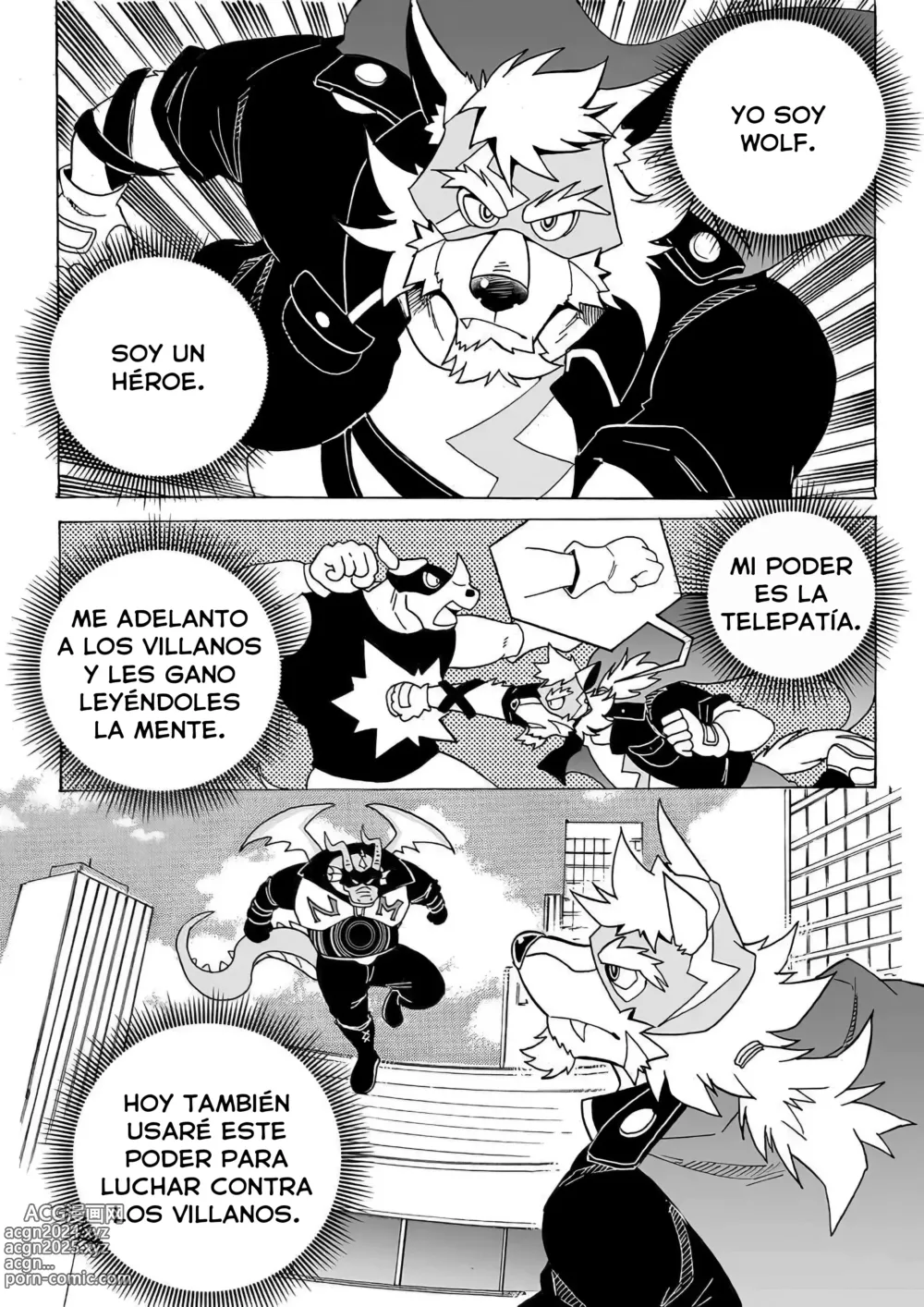 Page 3 of doujinshi Until the Fall of the Telepathic Hero