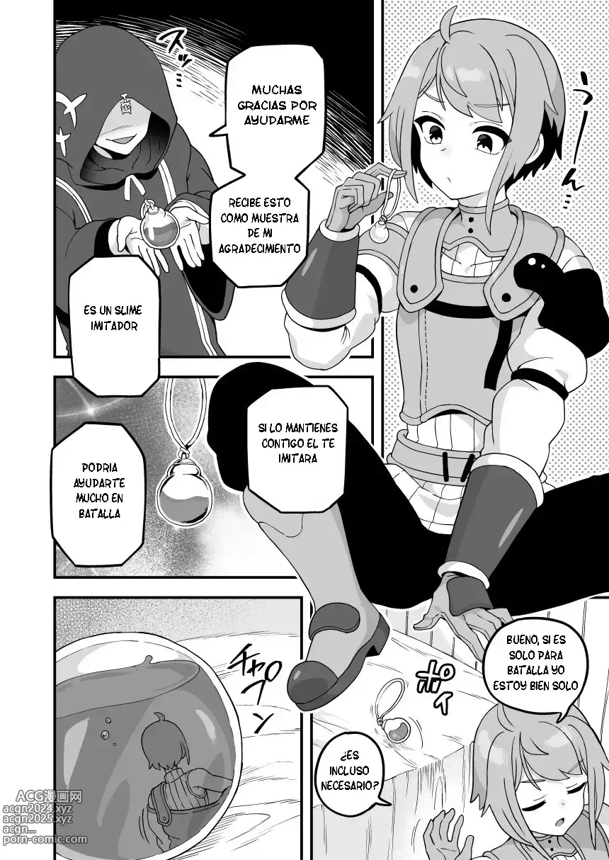 Page 2 of doujinshi Watashi no Monomane Slime