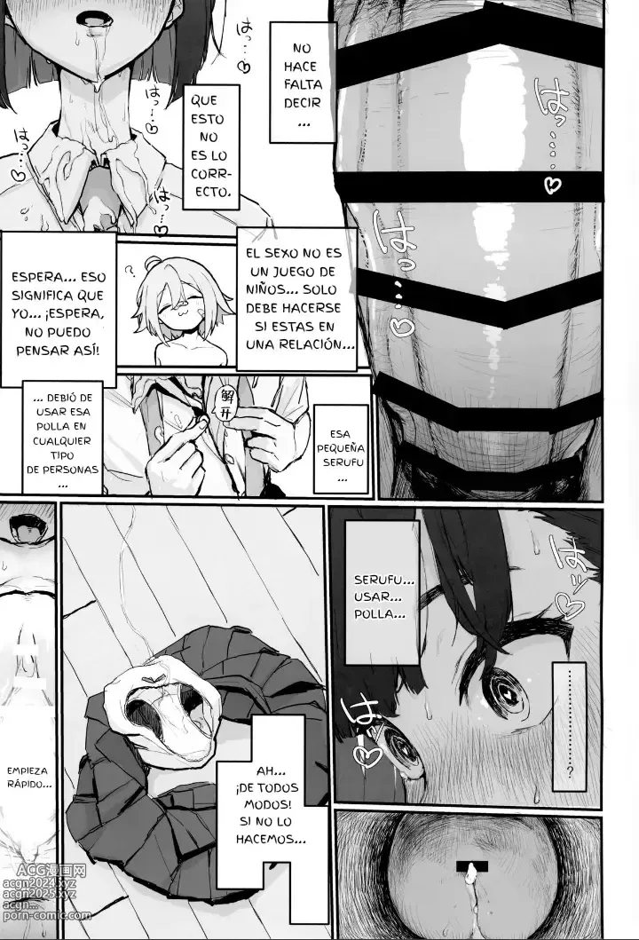 Page 14 of doujinshi Seishori Oboetate Futanari Chinchin de Musou Shite iru Self o Zettai ni Tomete Miseru