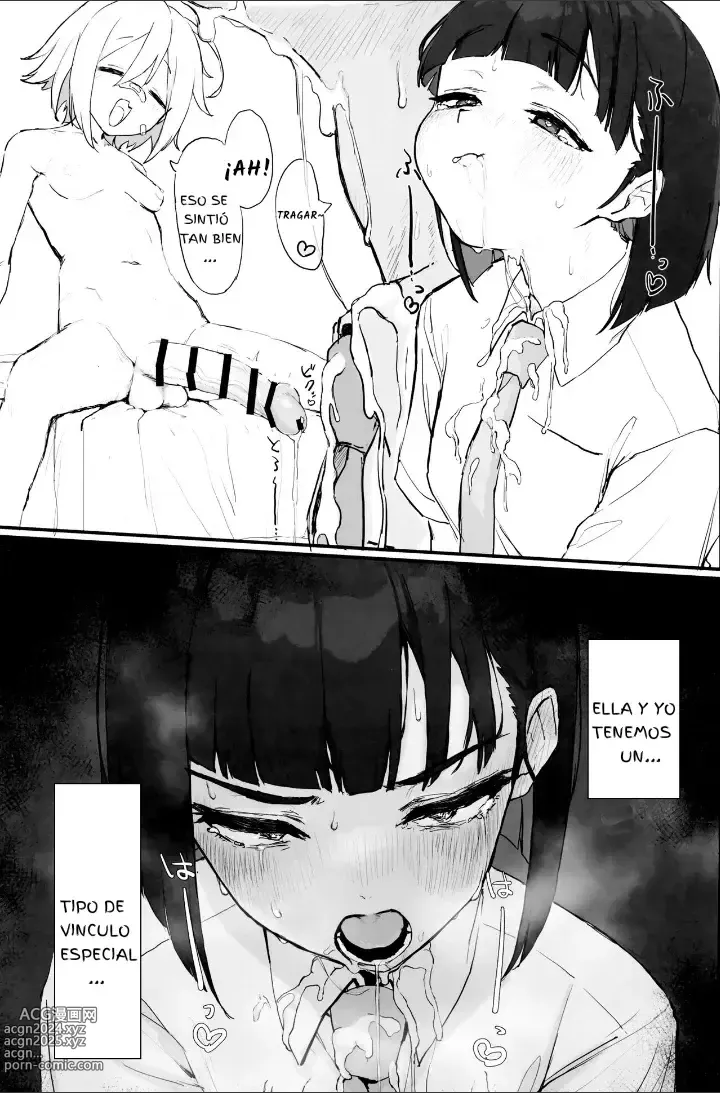 Page 10 of doujinshi Seishori Oboetate Futanari Chinchin de Musou Shite iru Self o Zettai ni Tomete Miseru