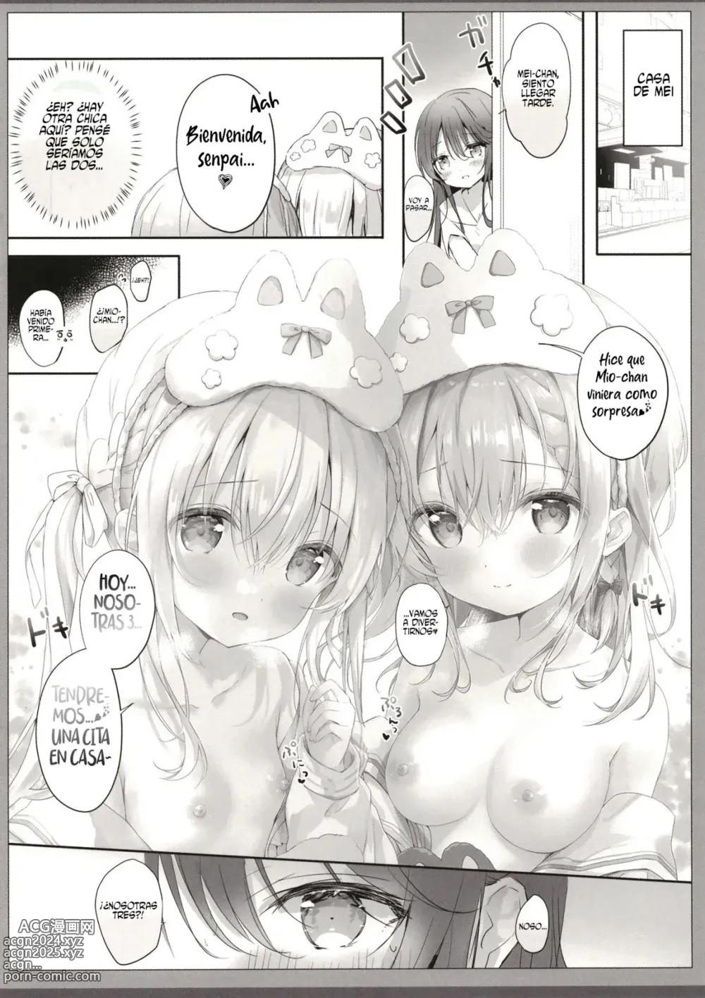 Page 3 of doujinshi UNA CITA TRAVIESA EN LA CASA DE KOUHAI-CHAN