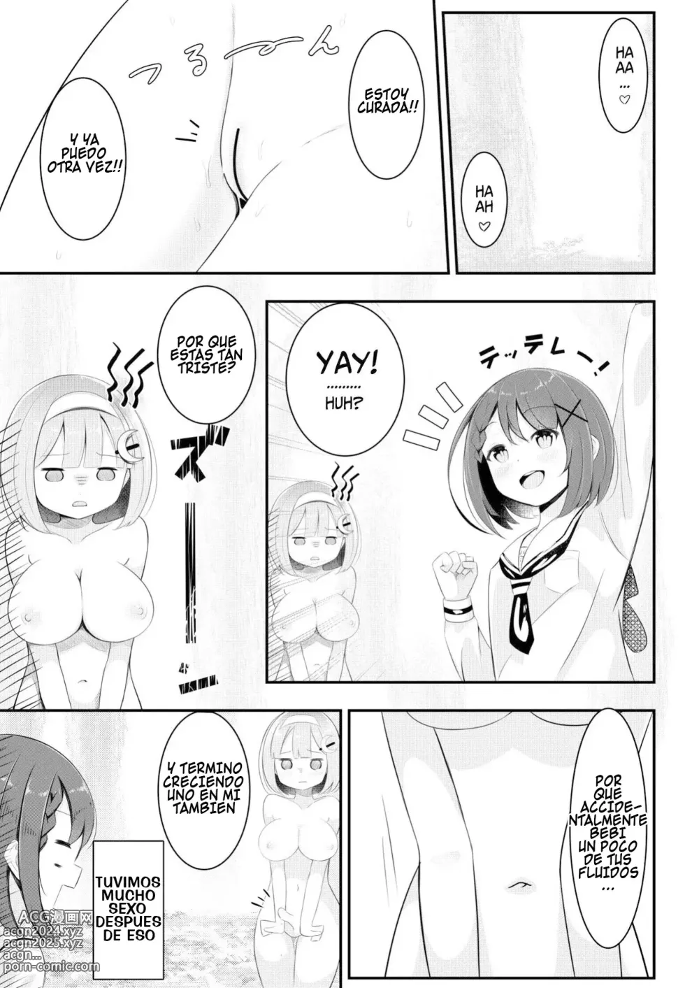 Page 24 of doujinshi Yuri 0 En Otro Mundo