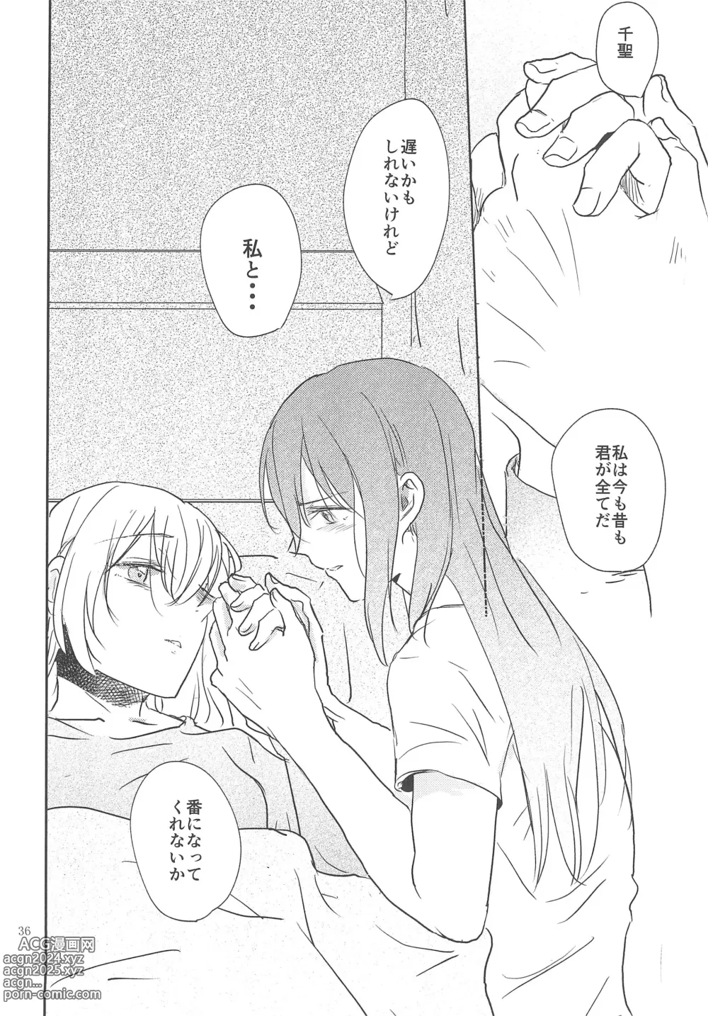 Page 36 of doujinshi Kimi no Tame ni Watashi ni wa