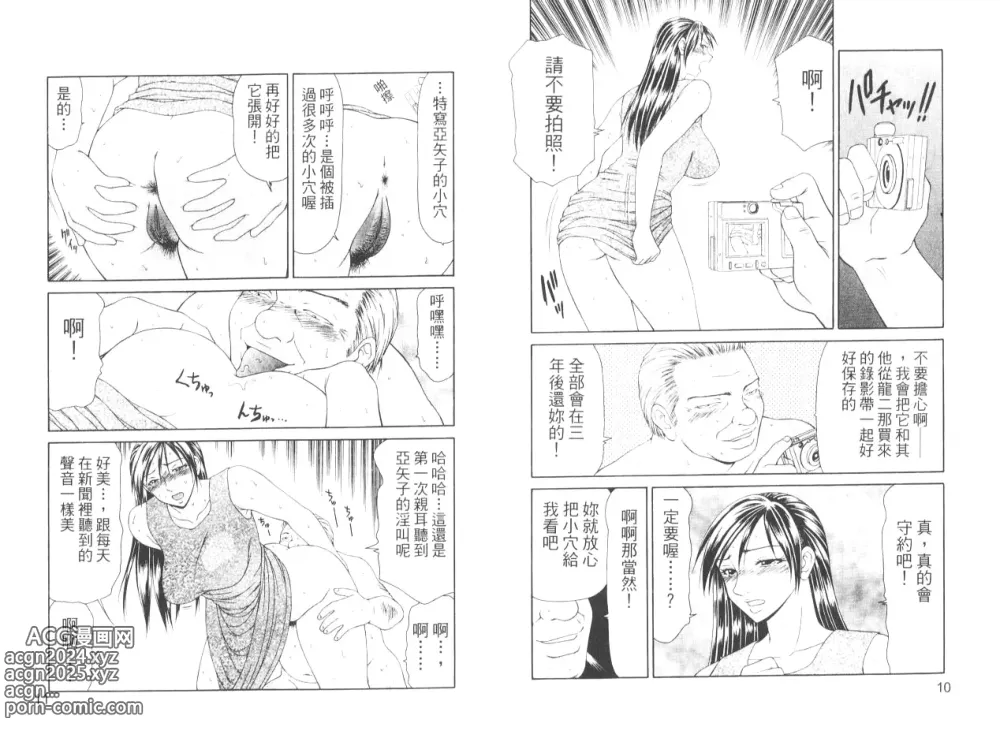 Page 8 of manga 脅迫女主播 II