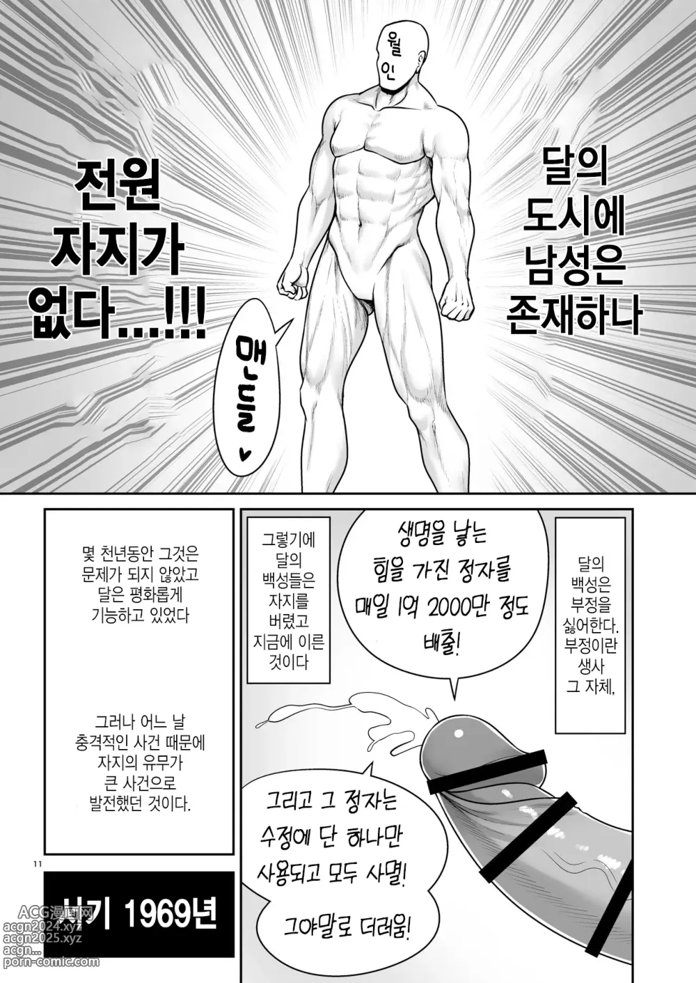 Page 11 of doujinshi 젖어드는 달의 도시 완전판