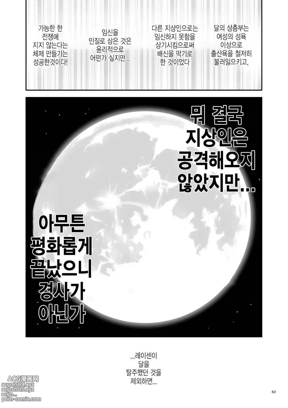 Page 62 of doujinshi 젖어드는 달의 도시 완전판