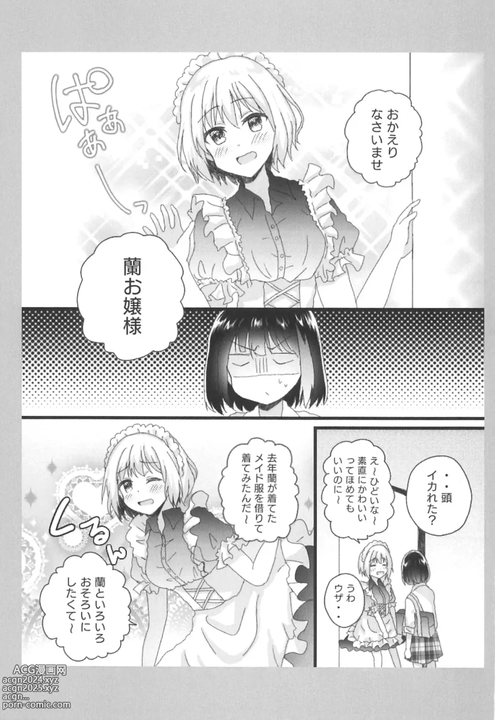 Page 3 of doujinshi Atashi no Ojou-sama.