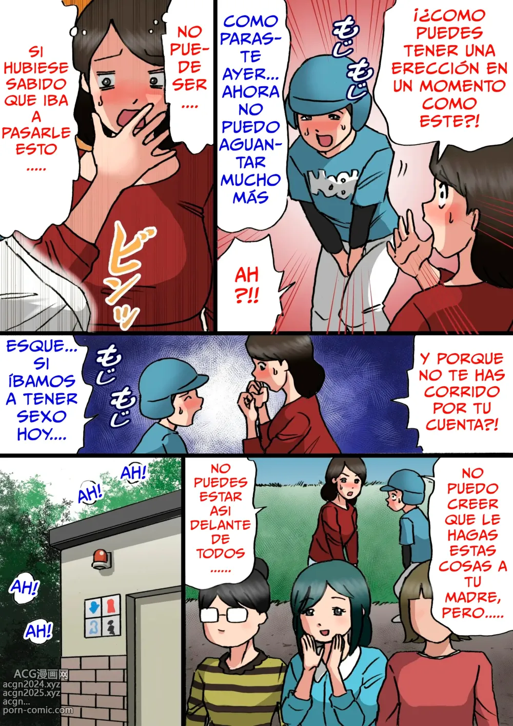 Page 17 of doujinshi ¡Una madre que quiere curar el mál comportamiento de su hijo!