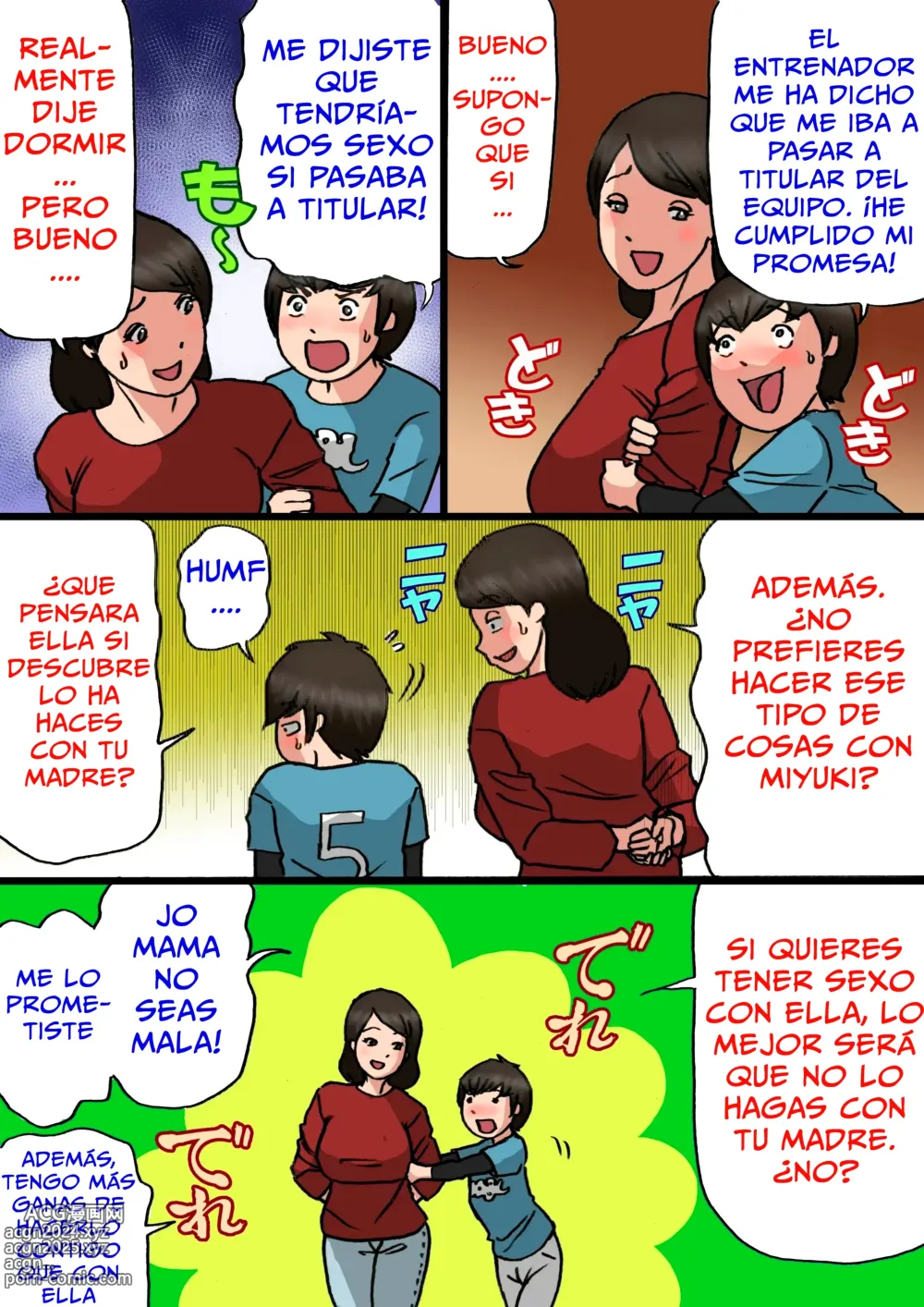 Page 22 of doujinshi ¡Una madre que quiere curar el mál comportamiento de su hijo!