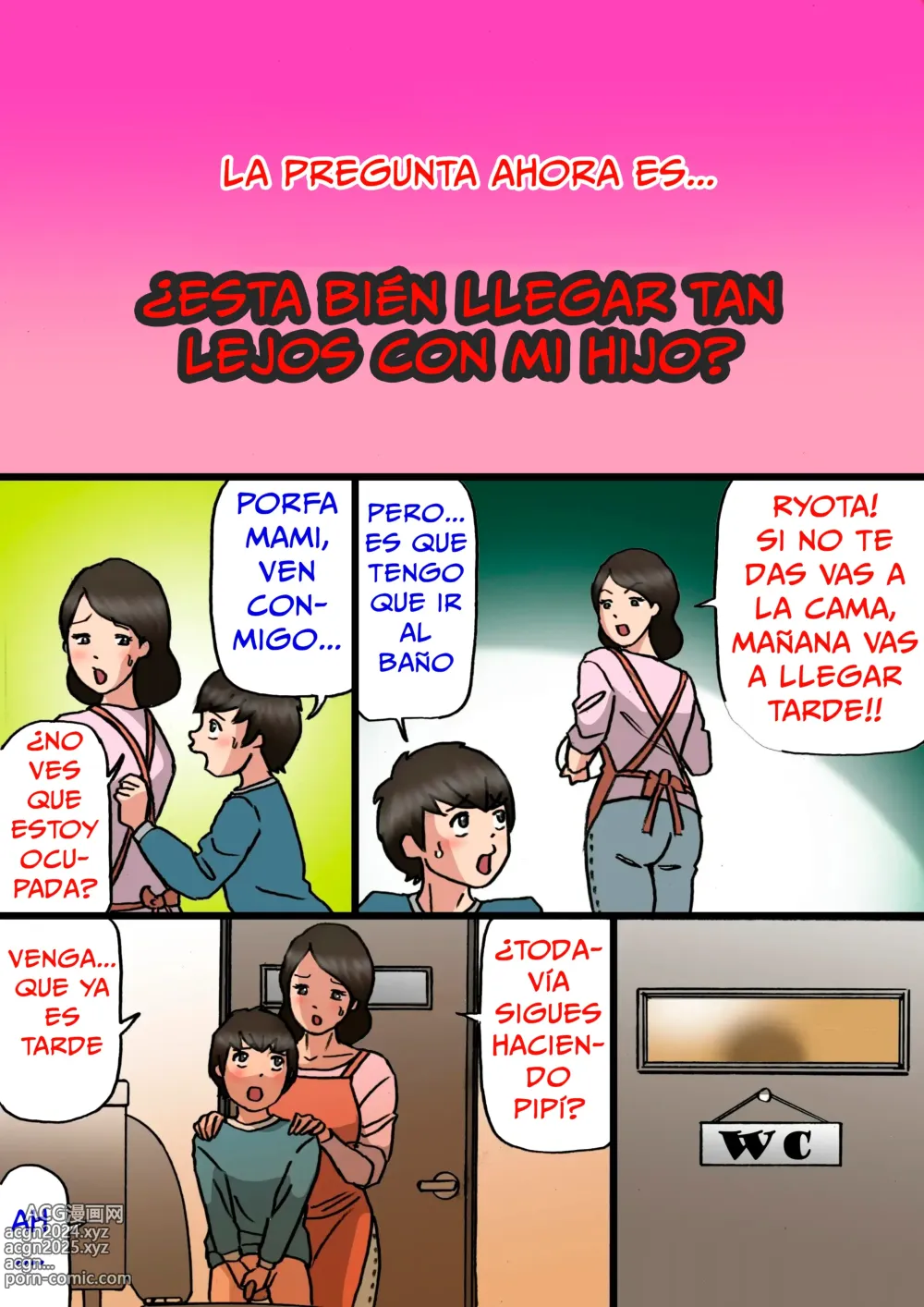 Page 8 of doujinshi ¡Una madre que quiere curar el mál comportamiento de su hijo!