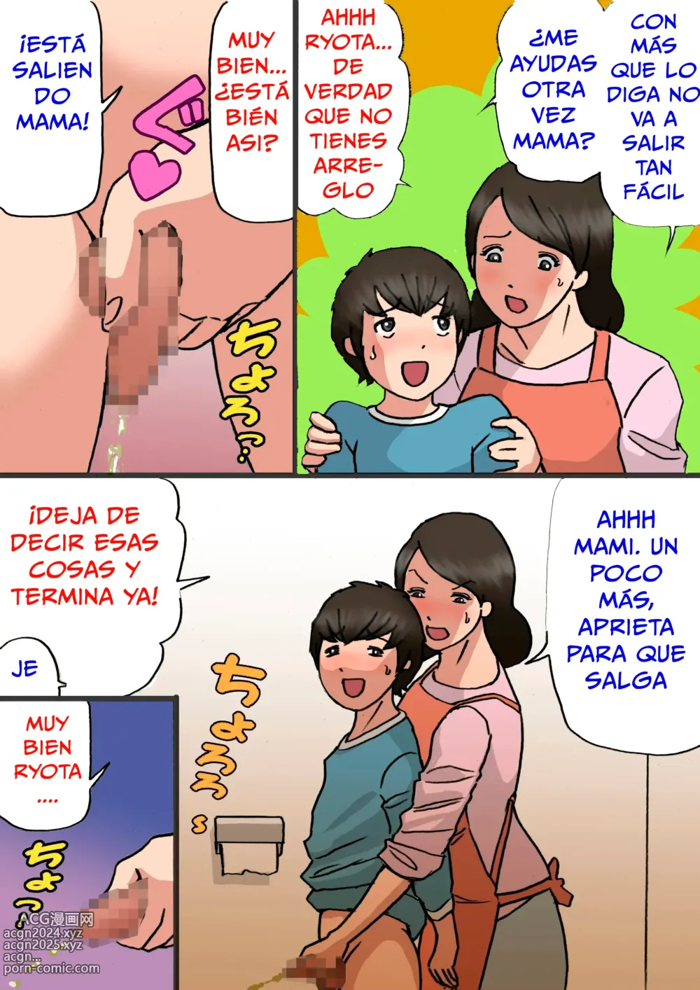 Page 9 of doujinshi ¡Una madre que quiere curar el mál comportamiento de su hijo!