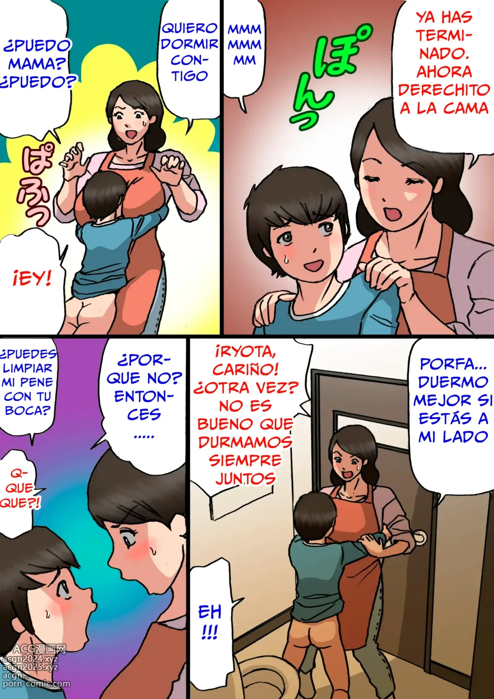 Page 10 of doujinshi ¡Una madre que quiere curar el mál comportamiento de su hijo!