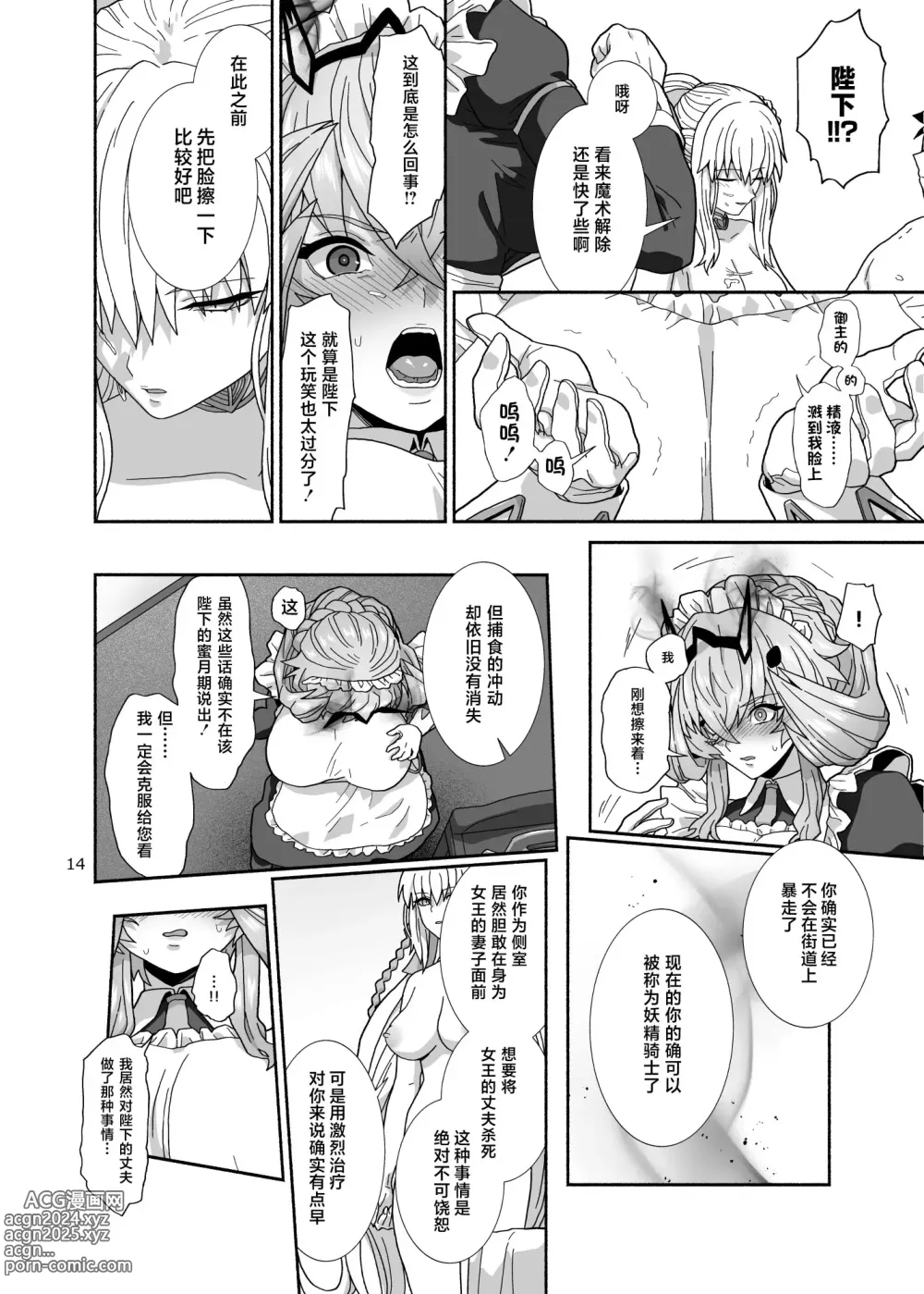 Page 14 of doujinshi Watashi-tachi to Waga Otto no Ohanashi