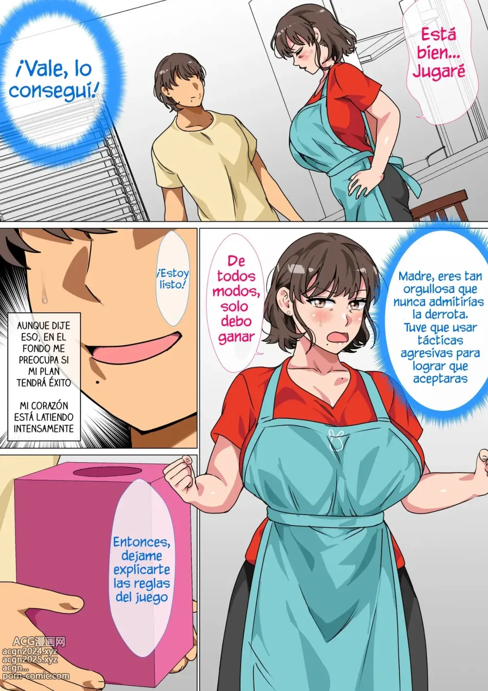 Page 7 of doujinshi I Ordered My Mom to Have Sex with Me in King's Game