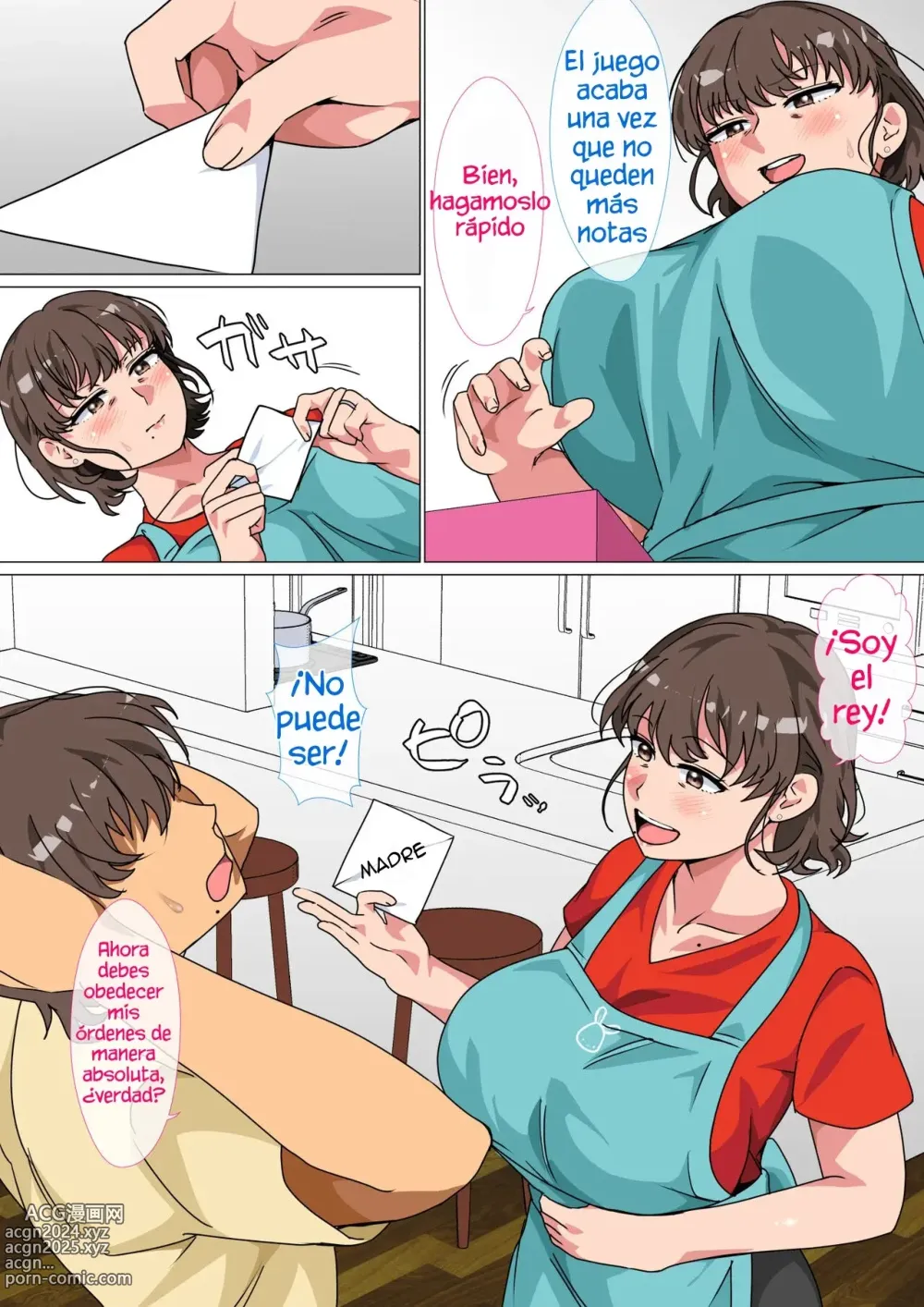 Page 9 of doujinshi I Ordered My Mom to Have Sex with Me in King's Game