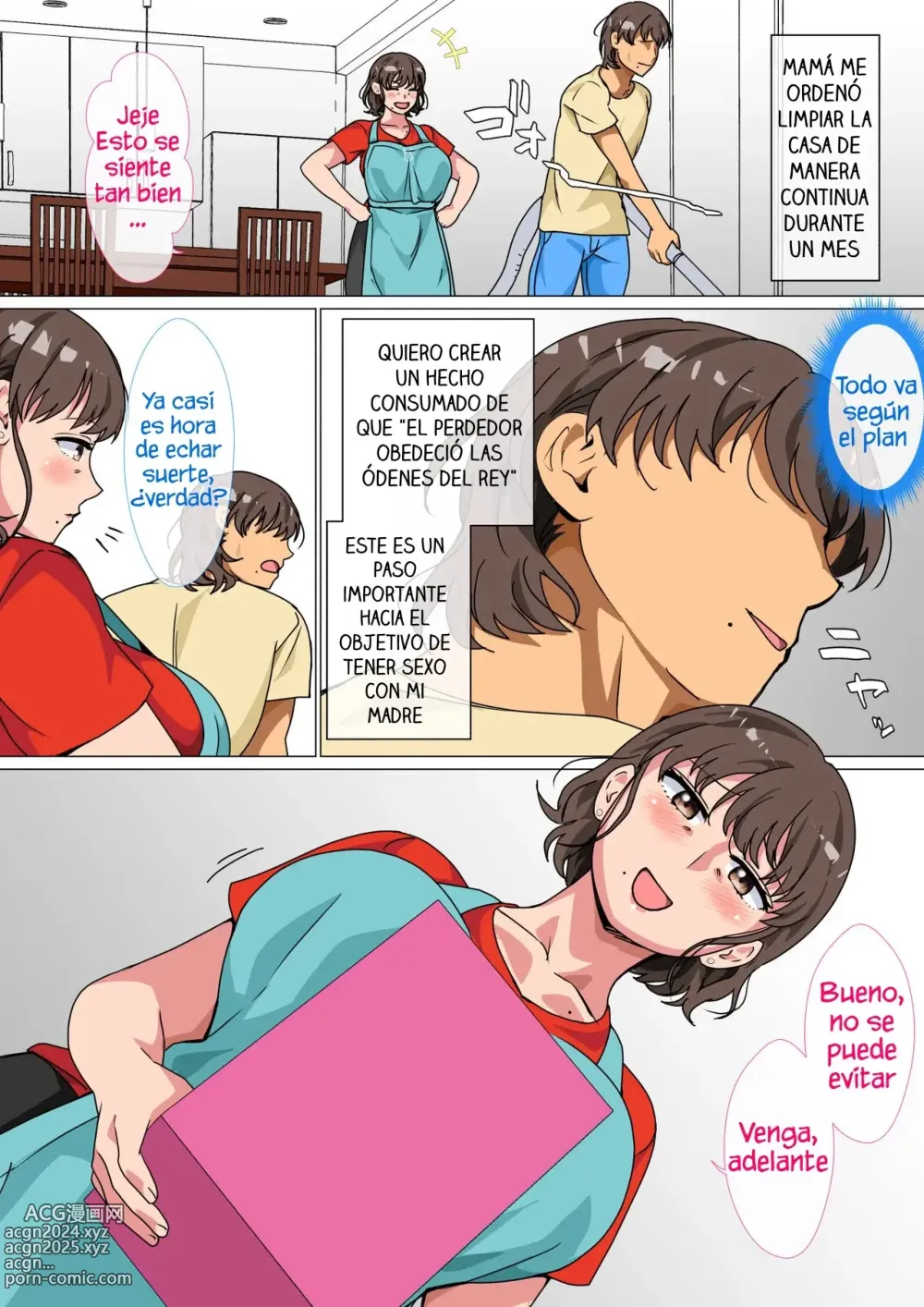 Page 10 of doujinshi I Ordered My Mom to Have Sex with Me in King's Game