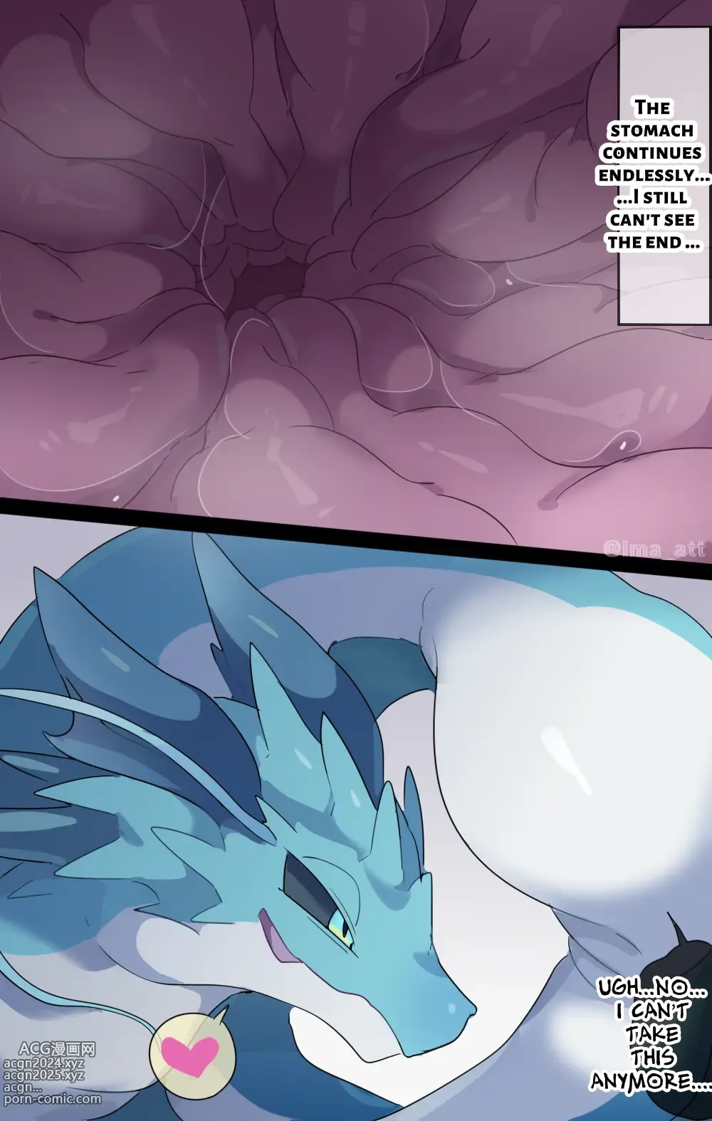 Page 8 of doujinshi Water Dragon VORE