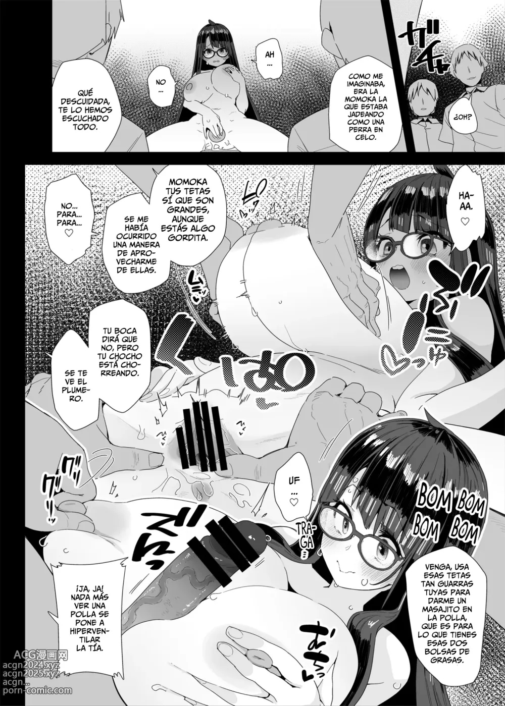 Page 27 of doujinshi La Dedillera Pechugona Se Masturba en Clase