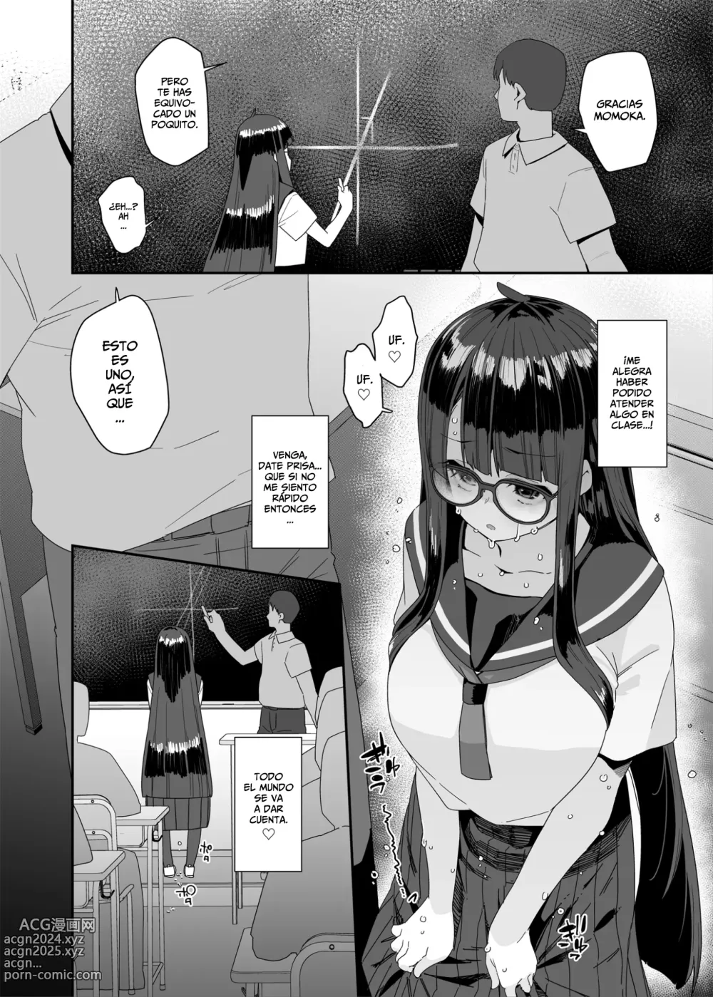 Page 45 of doujinshi La Dedillera Pechugona Se Masturba en Clase