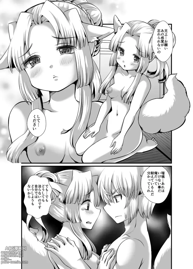 Page 11 of doujinshi Futago Kitsune. Kaitsuu no Gi