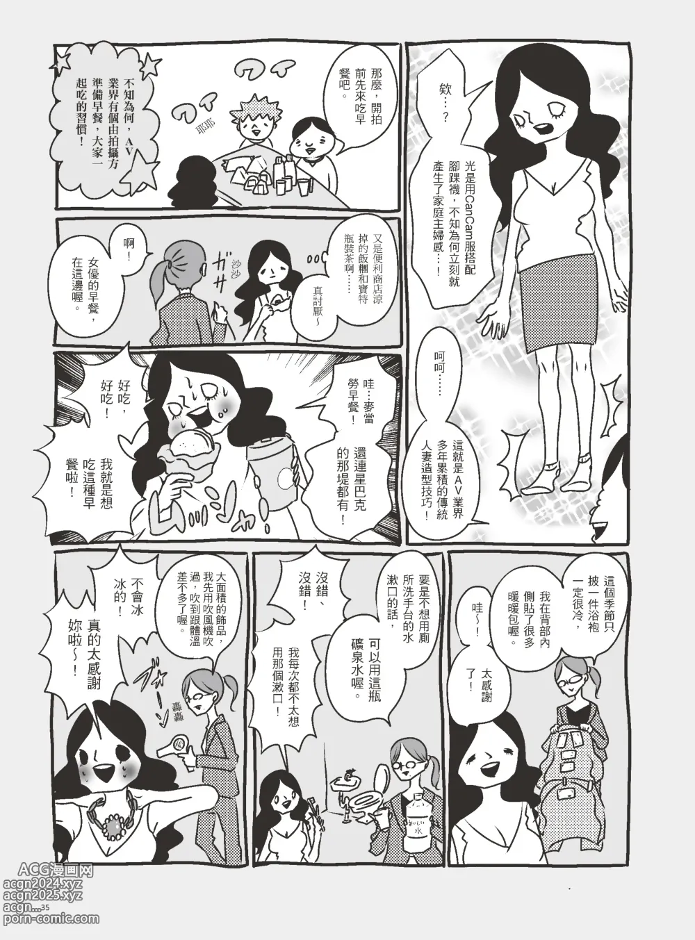 Page 40 of manga 我當AV女優的那些年 3