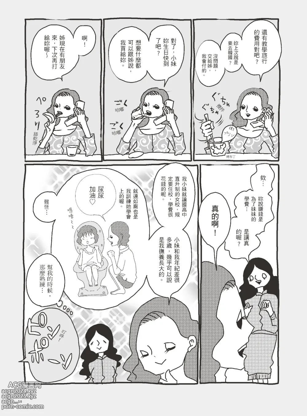 Page 64 of manga 我當AV女優的那些年 3