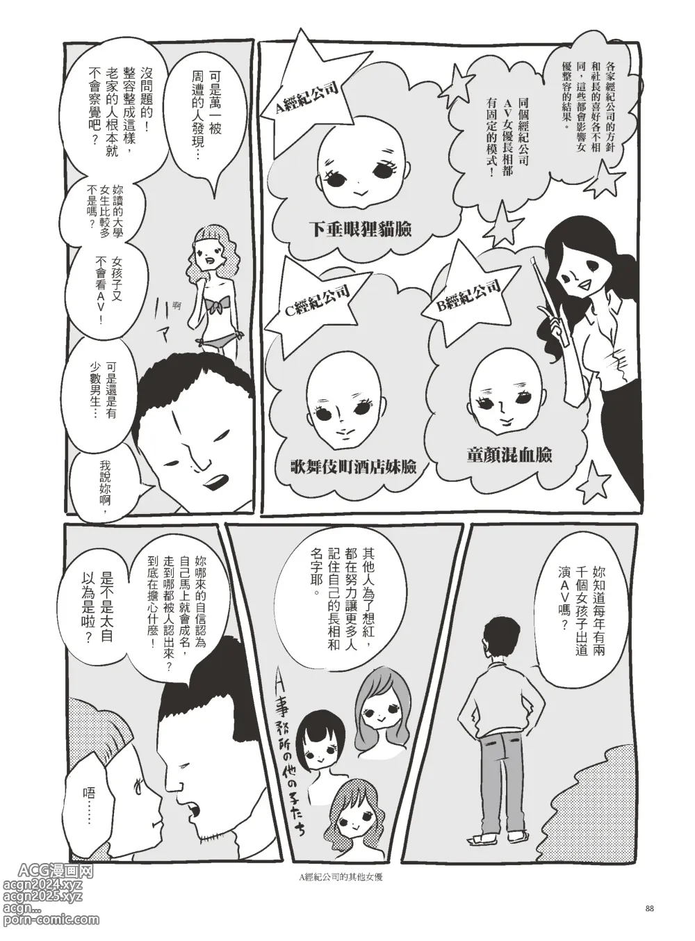 Page 93 of manga 我當AV女優的那些年 3