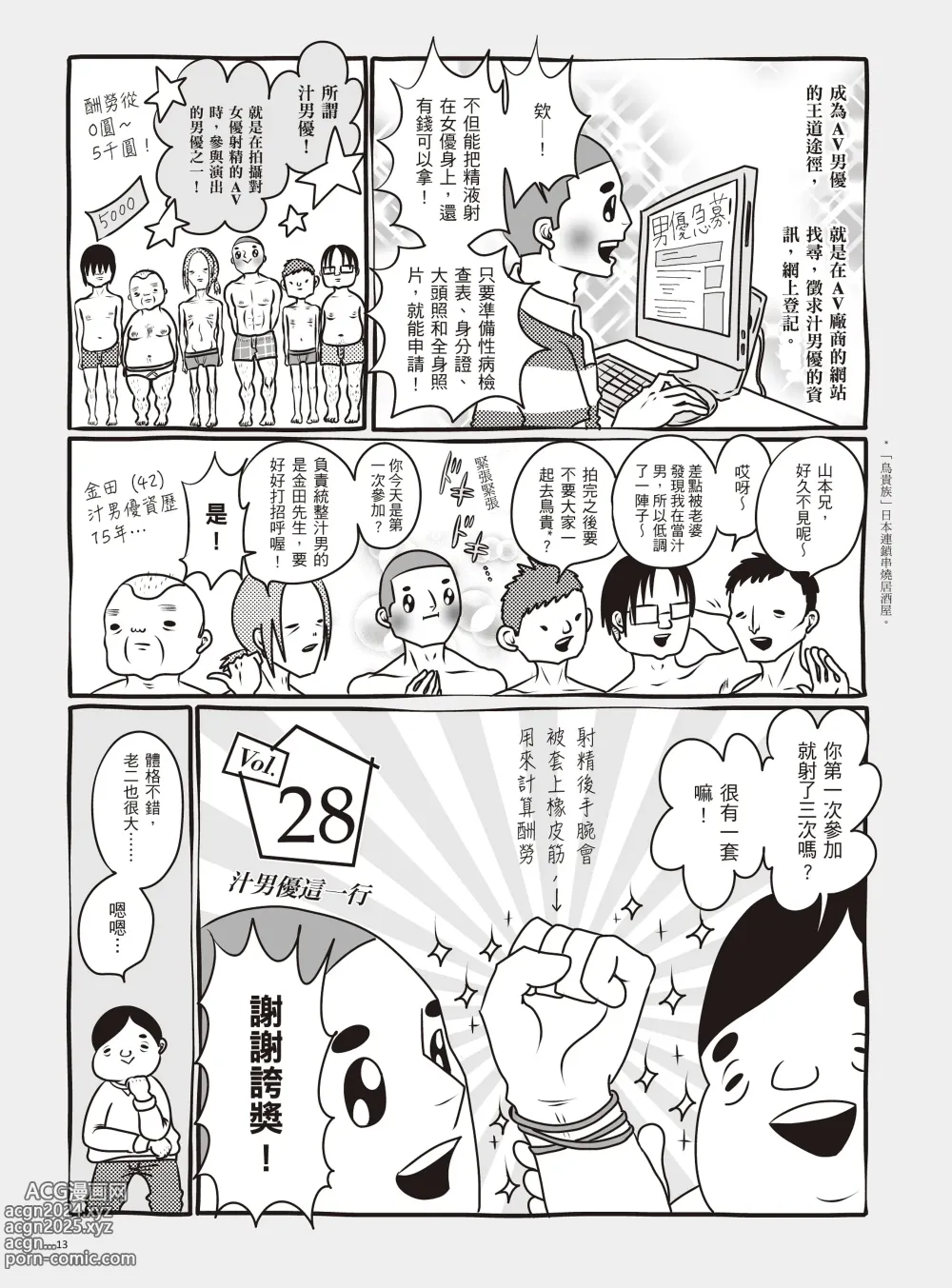 Page 19 of manga 我當AV女優的那些年 2