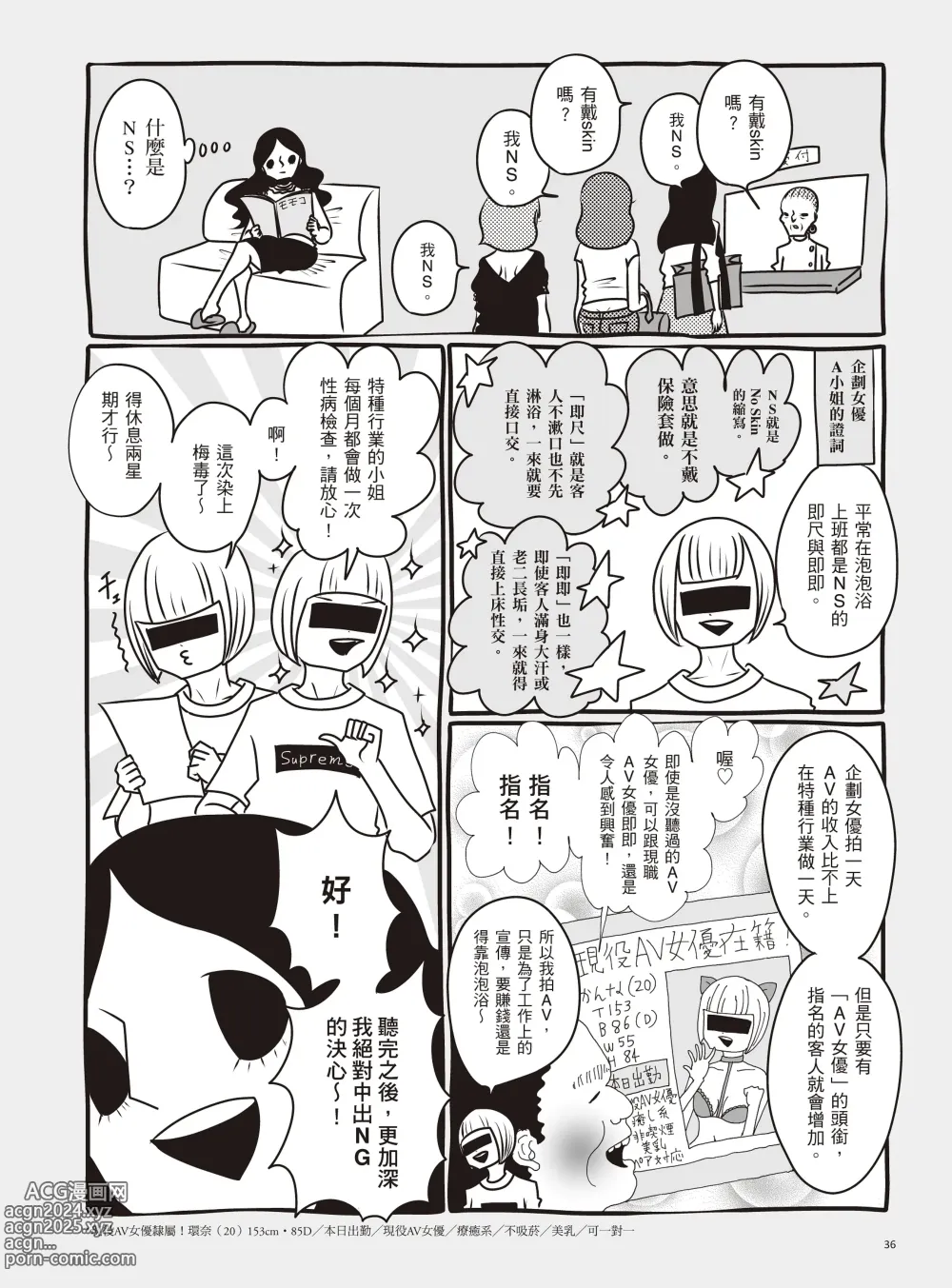 Page 42 of manga 我當AV女優的那些年 2