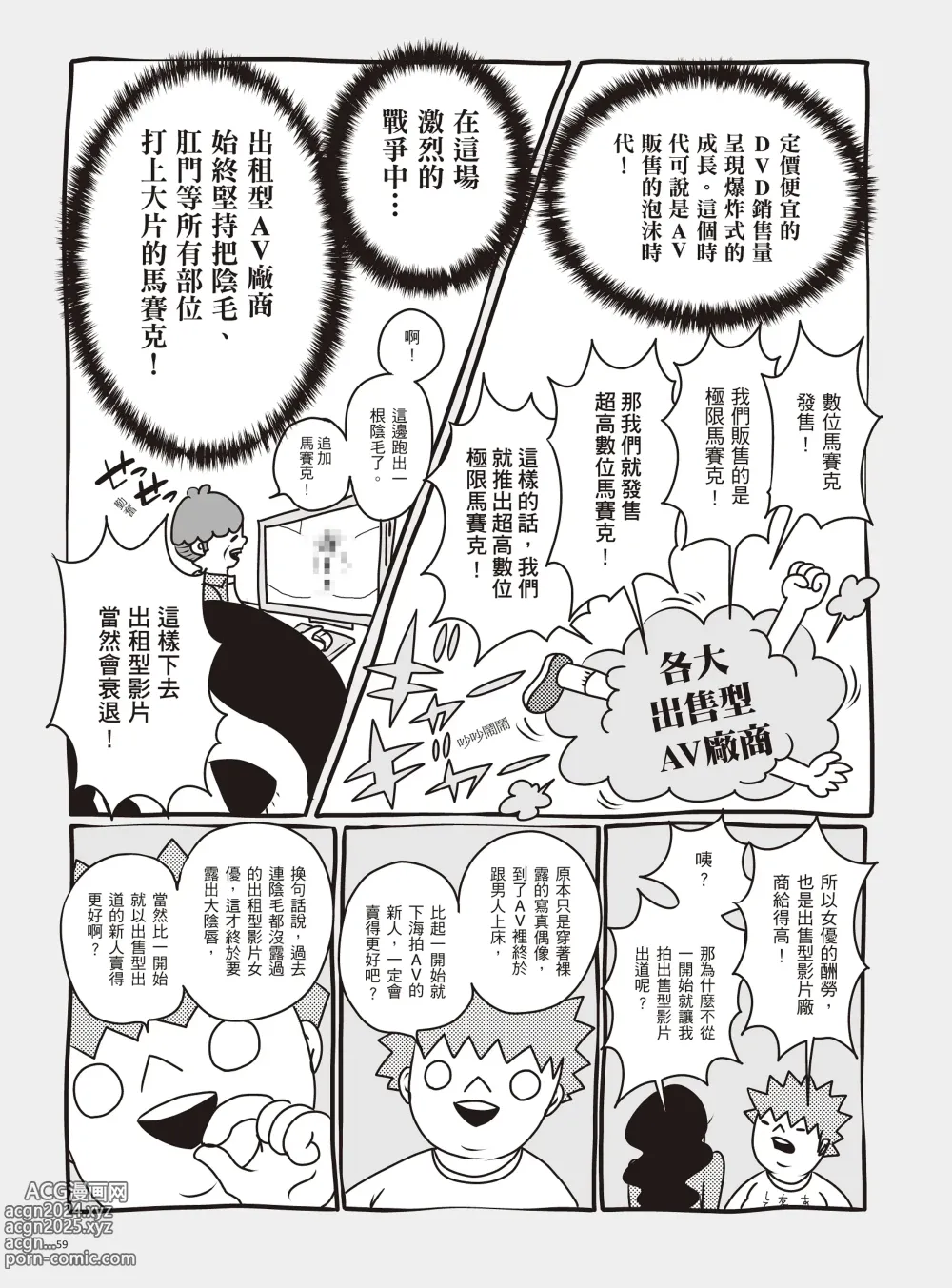 Page 65 of manga 我當AV女優的那些年 2