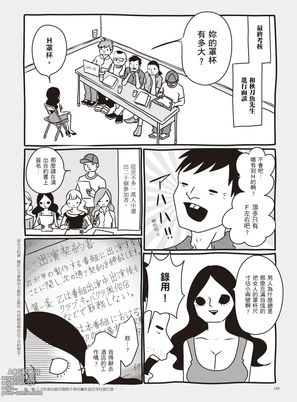 Page 116 of manga 我當AV女優的那些年 1