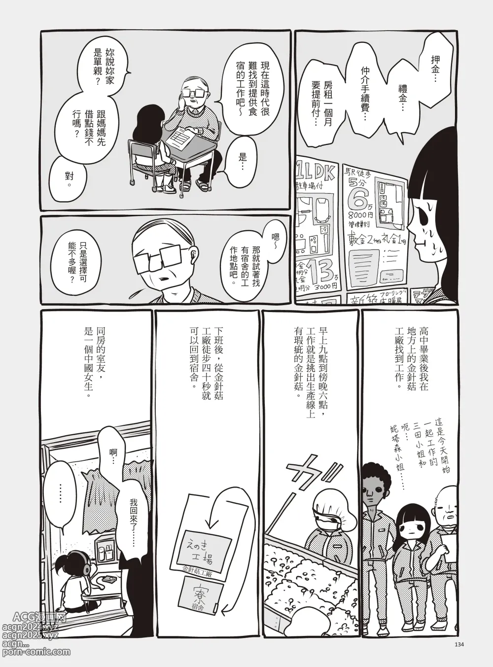 Page 140 of manga 我當AV女優的那些年 1