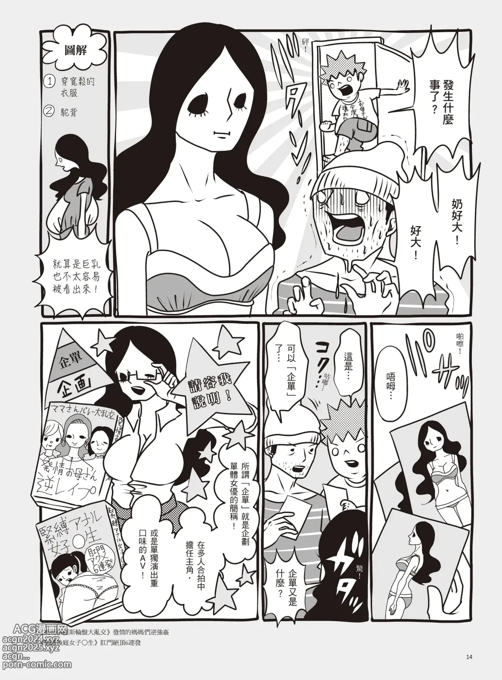 Page 20 of manga 我當AV女優的那些年 1