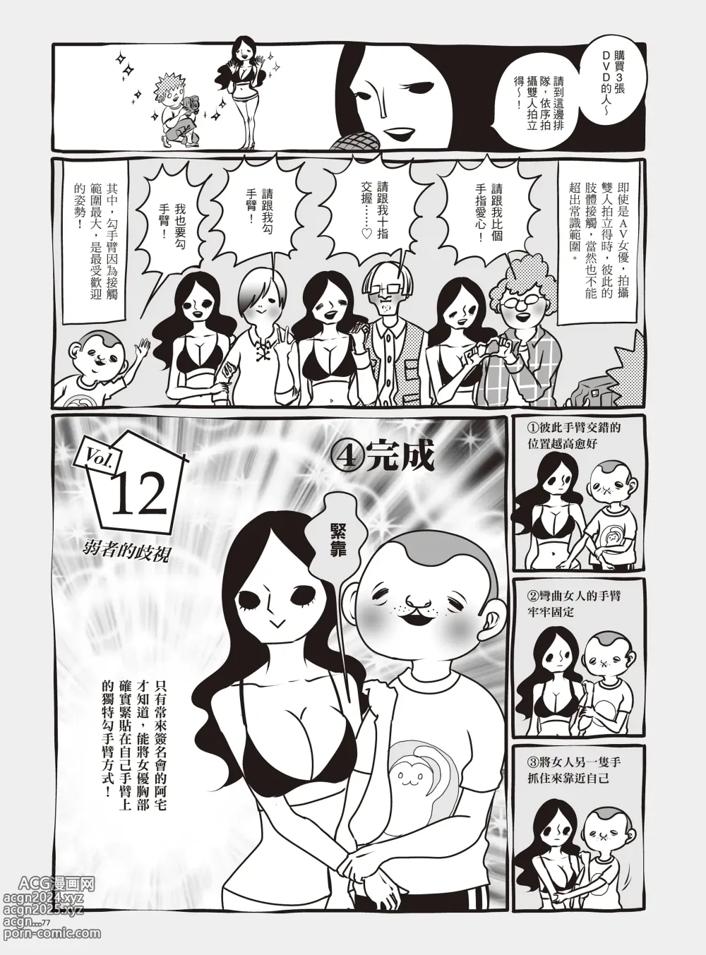 Page 83 of manga 我當AV女優的那些年 1