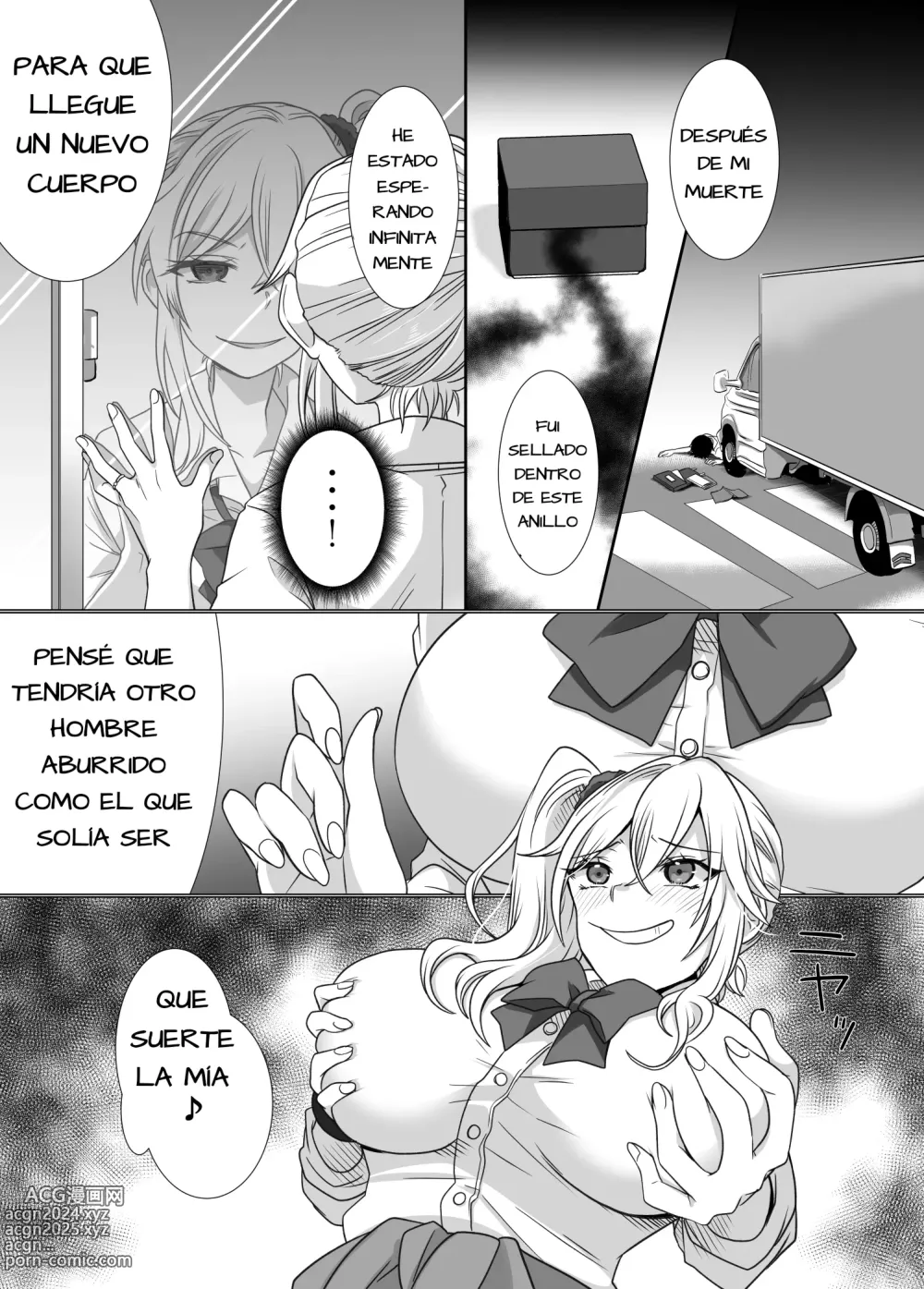 Page 5 of doujinshi Yubiwa ni Fuuin Sareta Akuryou ni Nottorareru Hanashi